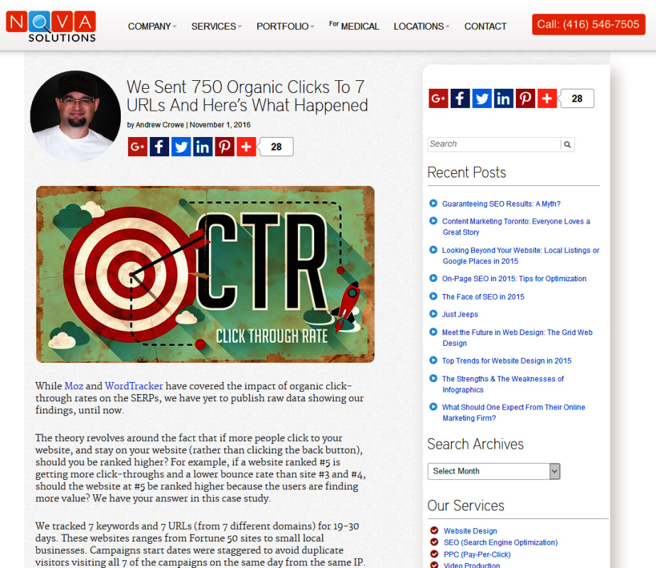 Increasing CTR helps with SEO - SerpClix case study