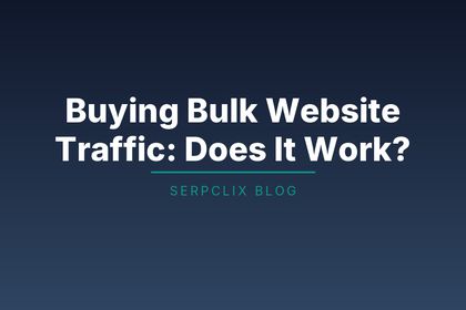 Buying Bulk Website Traffic: Does It Work?